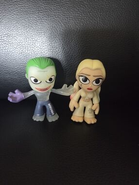 Funko Mystery Minis DC Suicide Squad Joker and Harley Quinn Arkham Figures